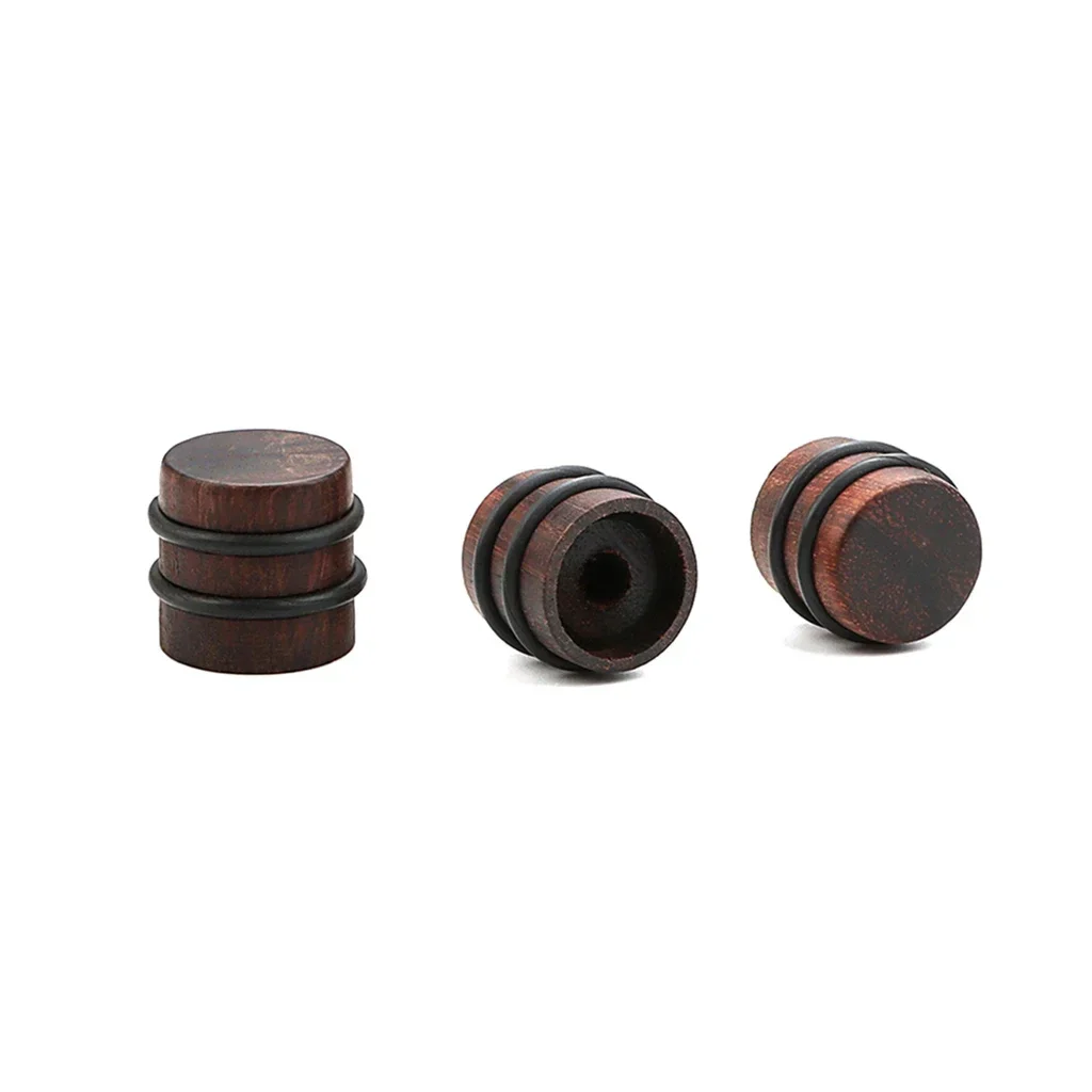 

A Set of 3 Guitar Knob Control Knobs Volume Tone Wood for Electric Guitar Bass Guitar Replacement Parts