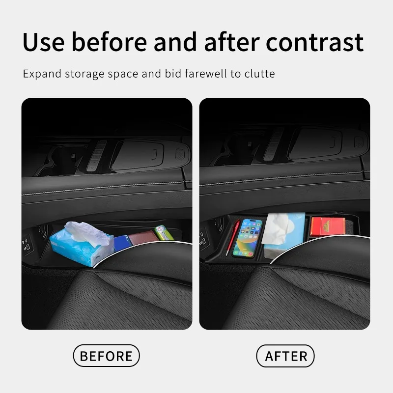 لشيري اومودا C5 EV 2024-2025 وحدة التحكم المركزية صندوق تخزين الطبقة السفلية المنظم ترتيب الملحقات الداخلية صندوق تخزين السيارة