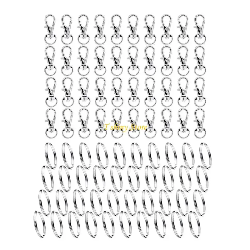 

N58F Креативные наборы брелоков ручной работы с железными деталями. Простые в сборке крючки для ключей и большие аксессуары для