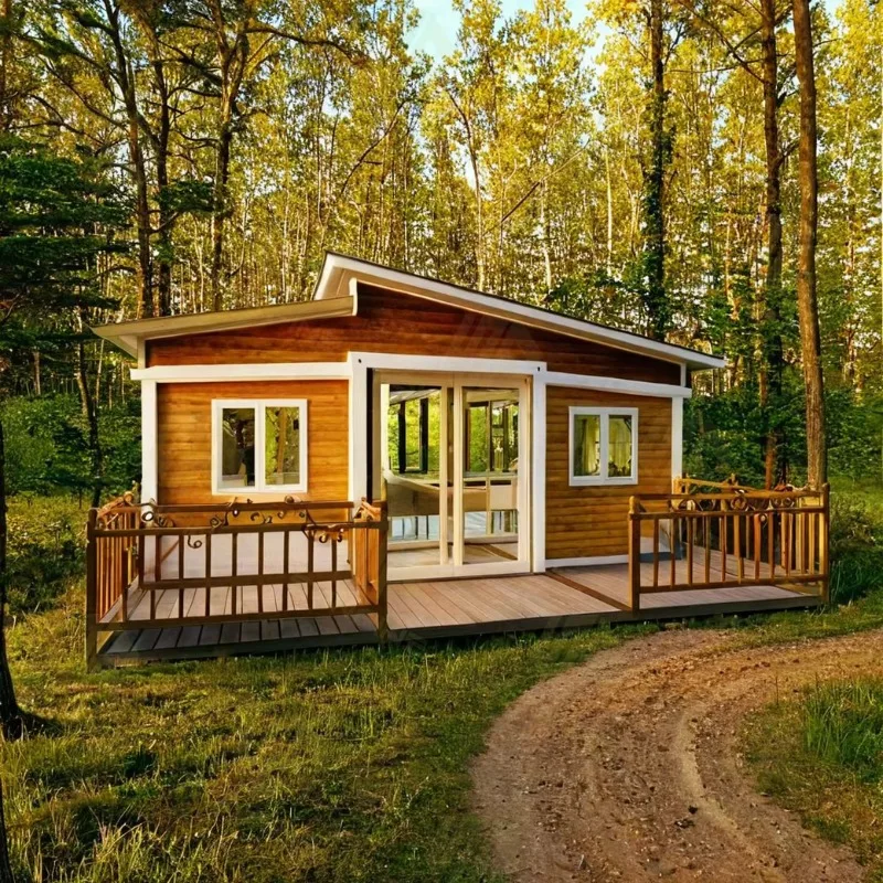 

Bedrooms Container Homes Prefabricated Modular House Prefab Steel 2 Bedroom Expandable Container Flat House Hot Sale America