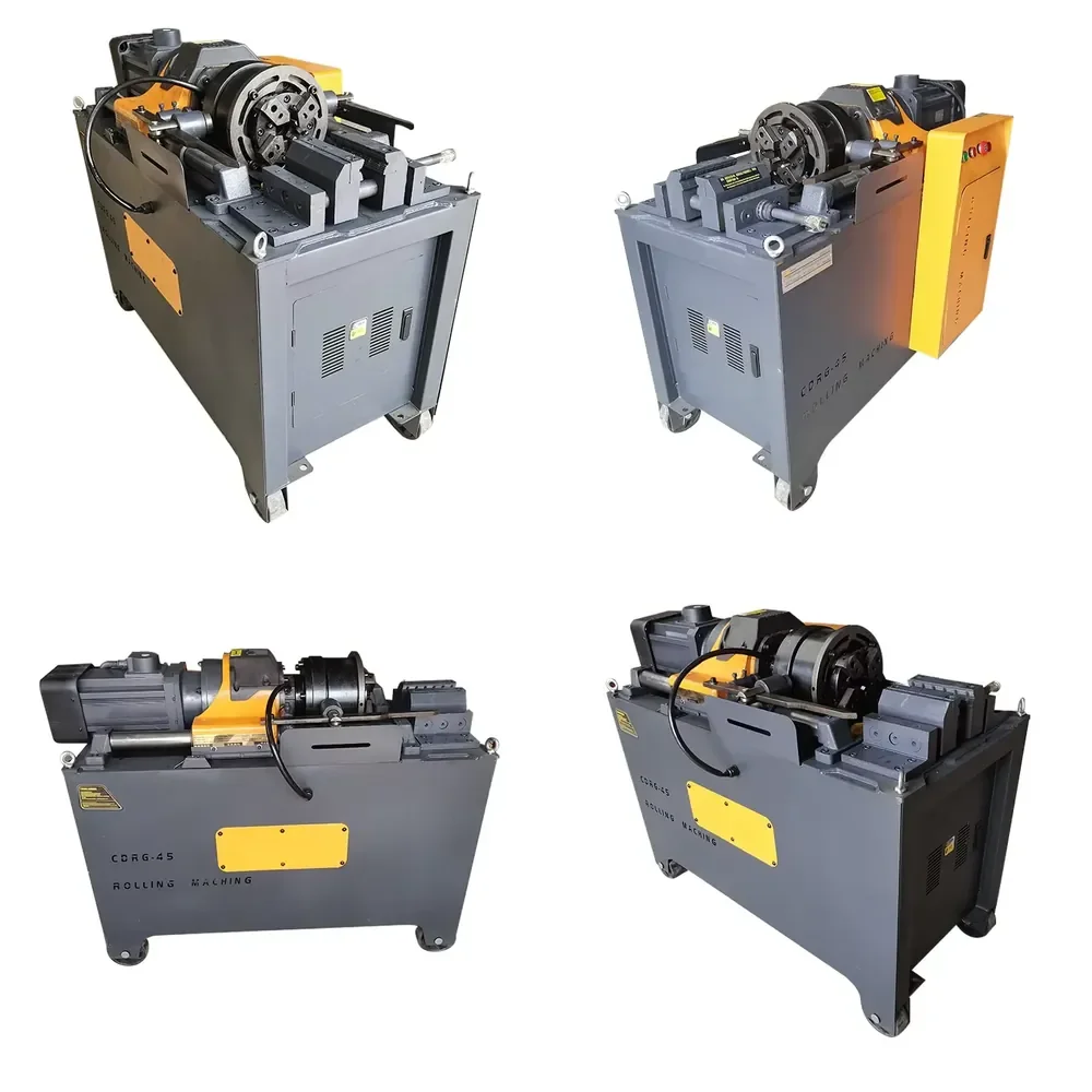 Cnc Stable Speed Steel Bar Thread Rolling Automatic Steel Rolling Threading Screw Making Machine Feeder
