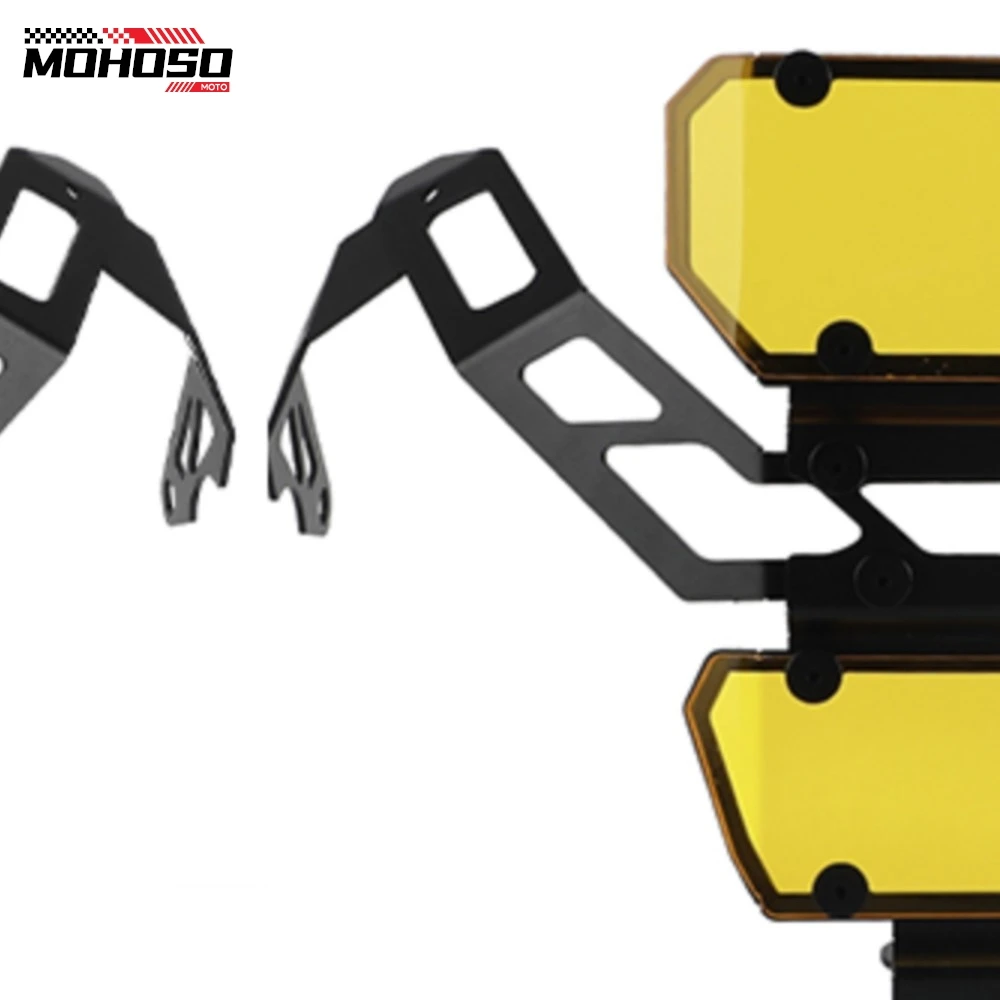 

FOR CFMOTO 450MT 450 MT 450-MT 2024-2025-2026 Motorcycle Headlight Grille Guard Cover Protection Lamp Protector Grill Cover Set