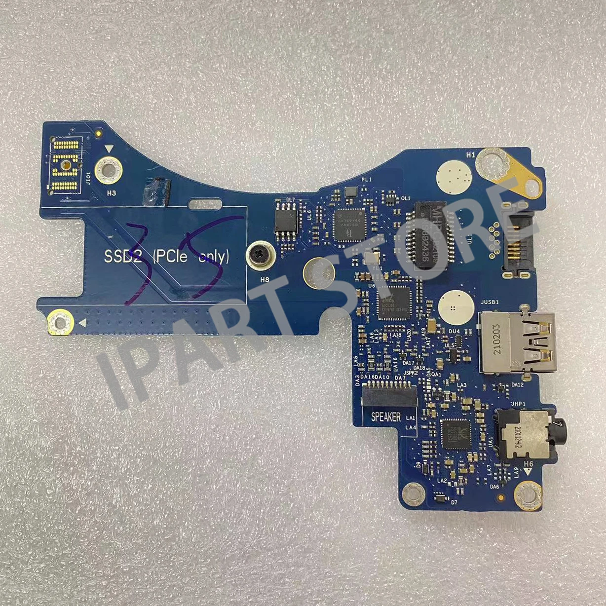 LS-J52CP FDQ71 para DELL Alienware M17 R4, AUDIO USB, Ethernet, WLAN, IO, placa con CN-0R18KH 0R18KH R18KH