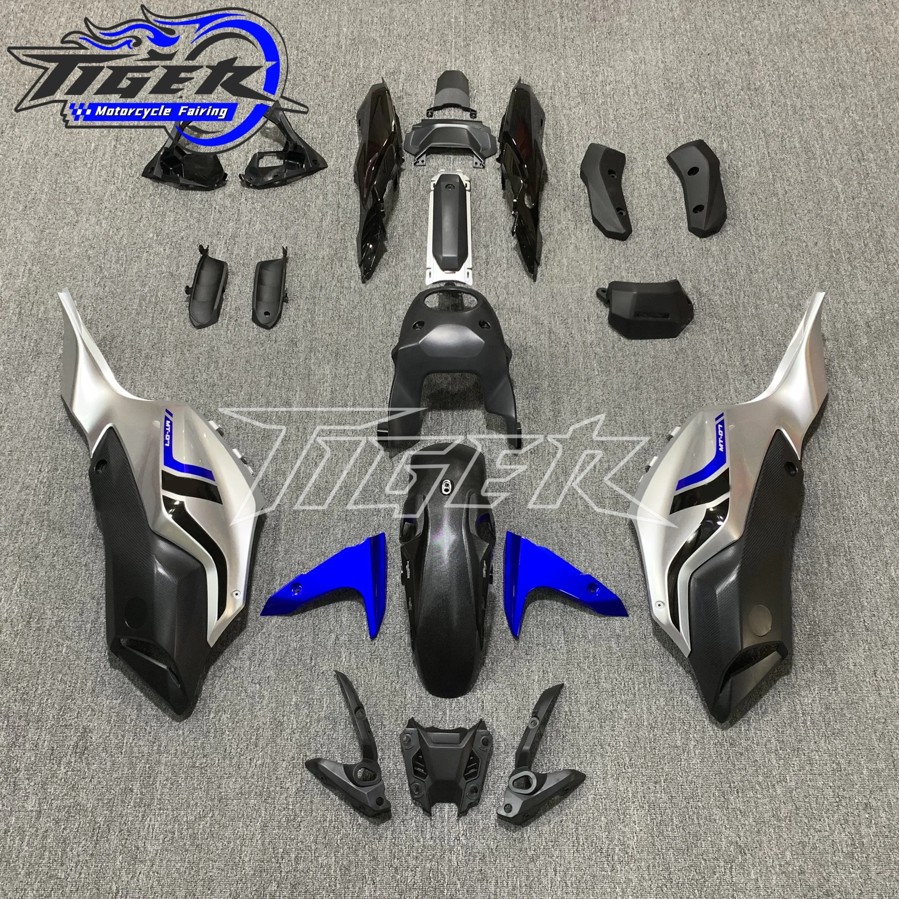 

For YAMAHA MT-07 2013-2017 Motorcycle Fairing kits fairings body kit ABS injection molding MT07 13 14 15 16 MT 07 Fairing