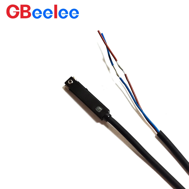 30 قطعة IP67 2 سلك NPN PNP لا الفولاذ المقاوم للصدأ المغناطيسي القرب التبديل المغناطيسي الاستشعار مصباح ليد ل DNC اسطوانة هوائية #5