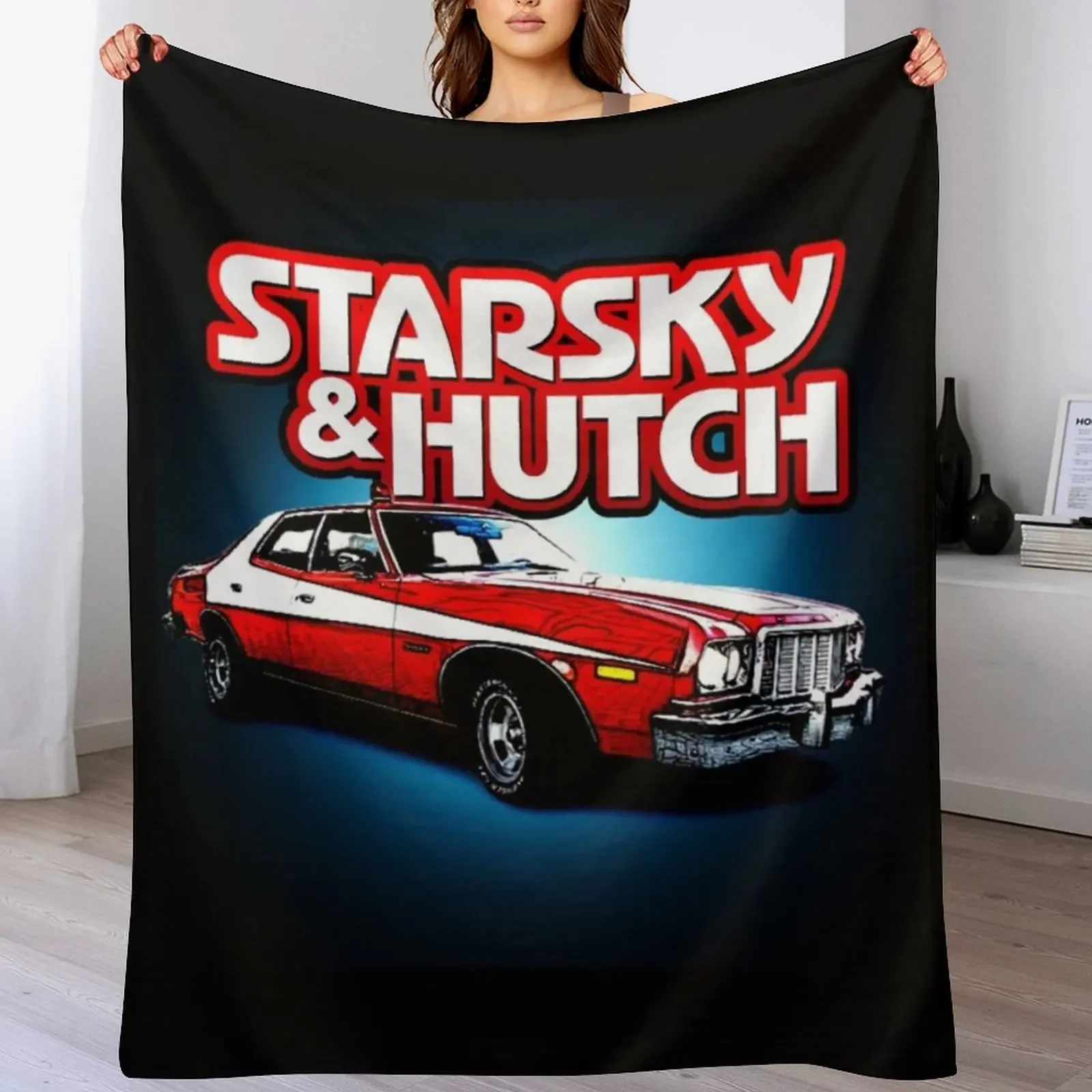 

Starsky and Hutch TV series Throw Blanket Blankets For Bed Plaid Soft Beds Giant Sofa Blankets