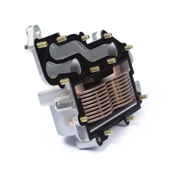 

Excavator 2486A023 353-7717 engine spare parts C4.4 1104D-E44TA OIL COOLER 3537717 Genuine Original For Perkins