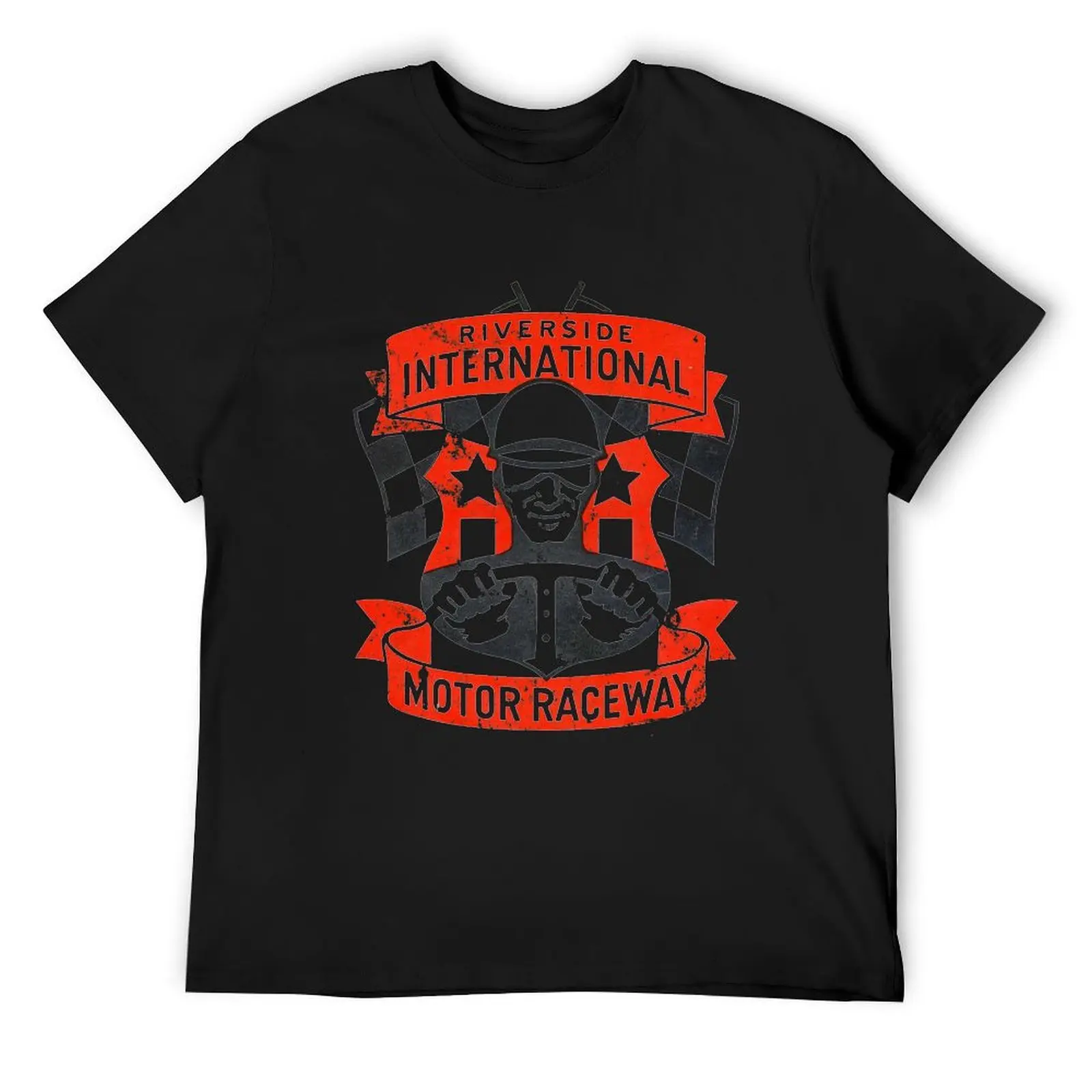 Футболка Riverside California Raceway, уличная одежда, футболки с рисунком, футболки на заказ, спортивные фанаты, мужская тренировочная рубашка