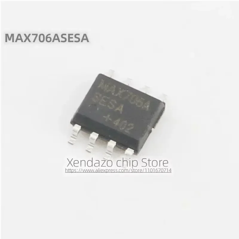 5pcs/lot MAX706ASESA+T MAX706ASESA MAX706A SOP-8 package Original genuine Monitoring chip