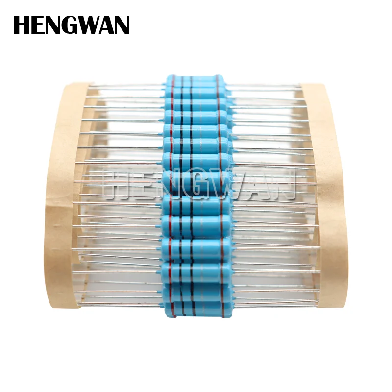 20pcs 2W Metal Film Resistor 1% 0R - 2.2M 2.2 10 100 120 150 220 270 330 390 470 1K 2.2K 4.7K 10K 15K 22K 47K 100K 470K 1M ohm