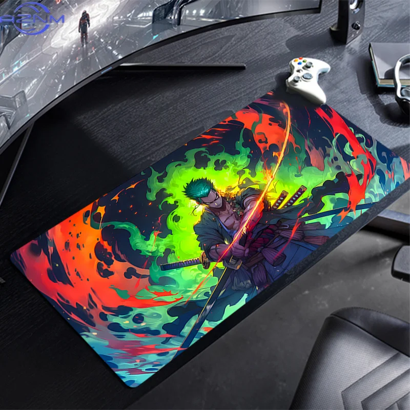 Computer Varmilo Keyboard Mouse Pad One Piece Anime Gaming Accessories Durable Table XXL Gamer Carpet Desk Mat  Mousepad