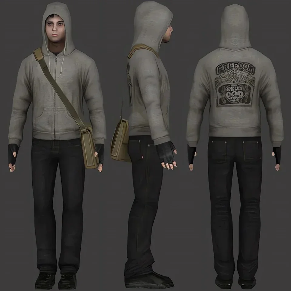 Simon Henriksson Zipped Hoodie Cry of Fear Simon's Hooded Cosplay
