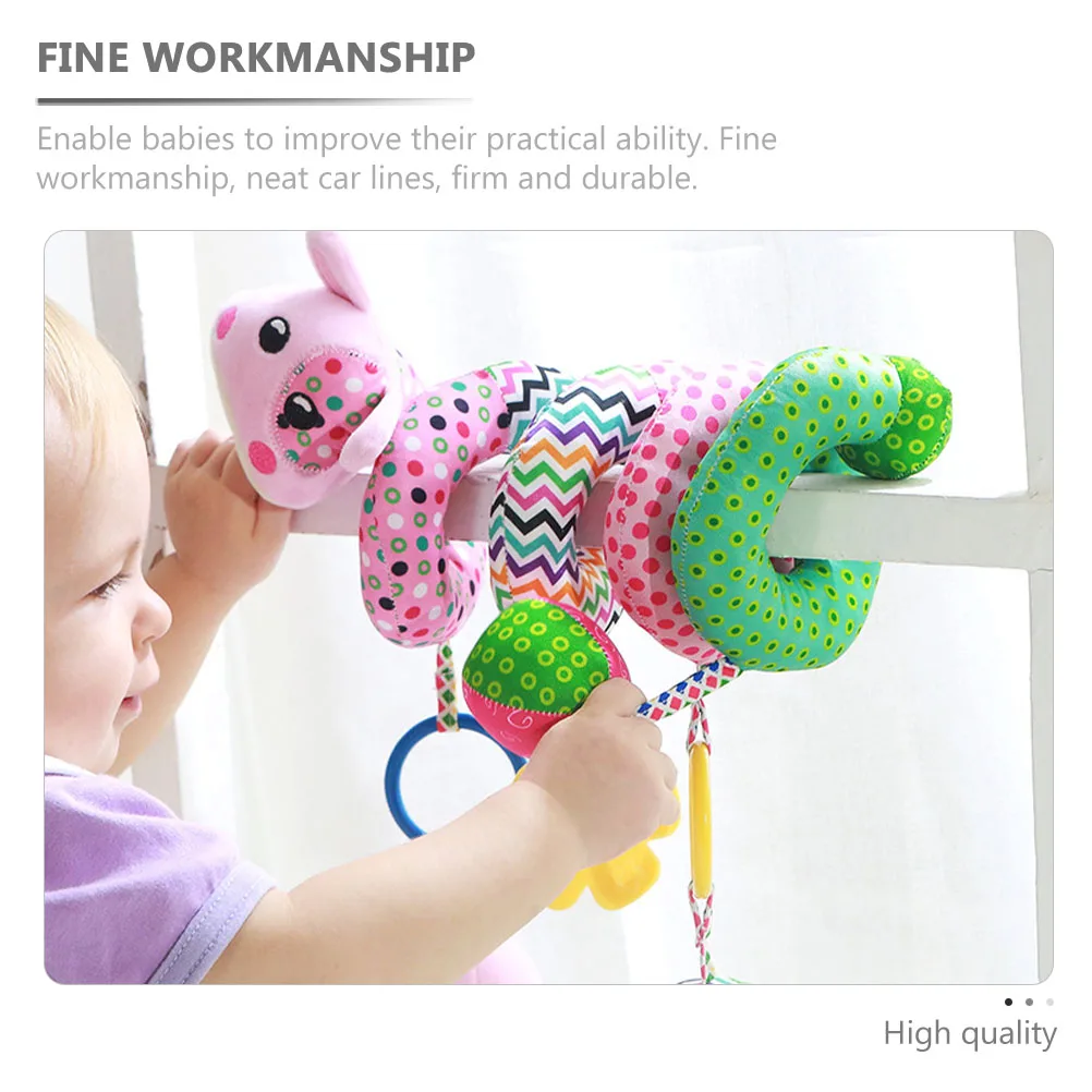 Cama de bezerro enrolamento carrinhos pendurado brinquedo bebê recém-nascido decoração berço pingente primeira infância berço brinquedo brinquedos