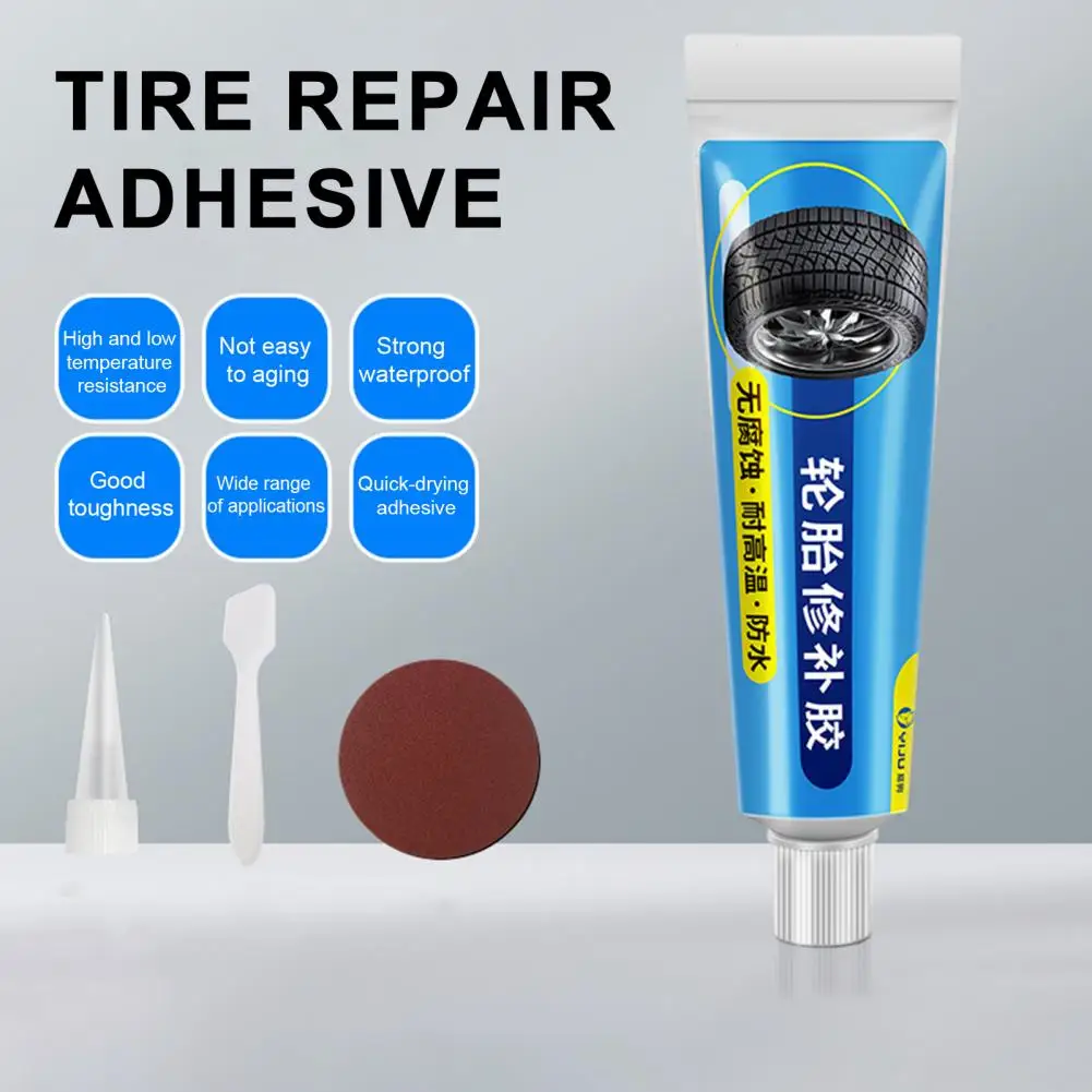 

Bike Tire Repair Glue Strong Adhesion Non-corrosive Adhesive Tire Puncture Repair Glue Bicycle Sealant Резиновый Клей Для Шин