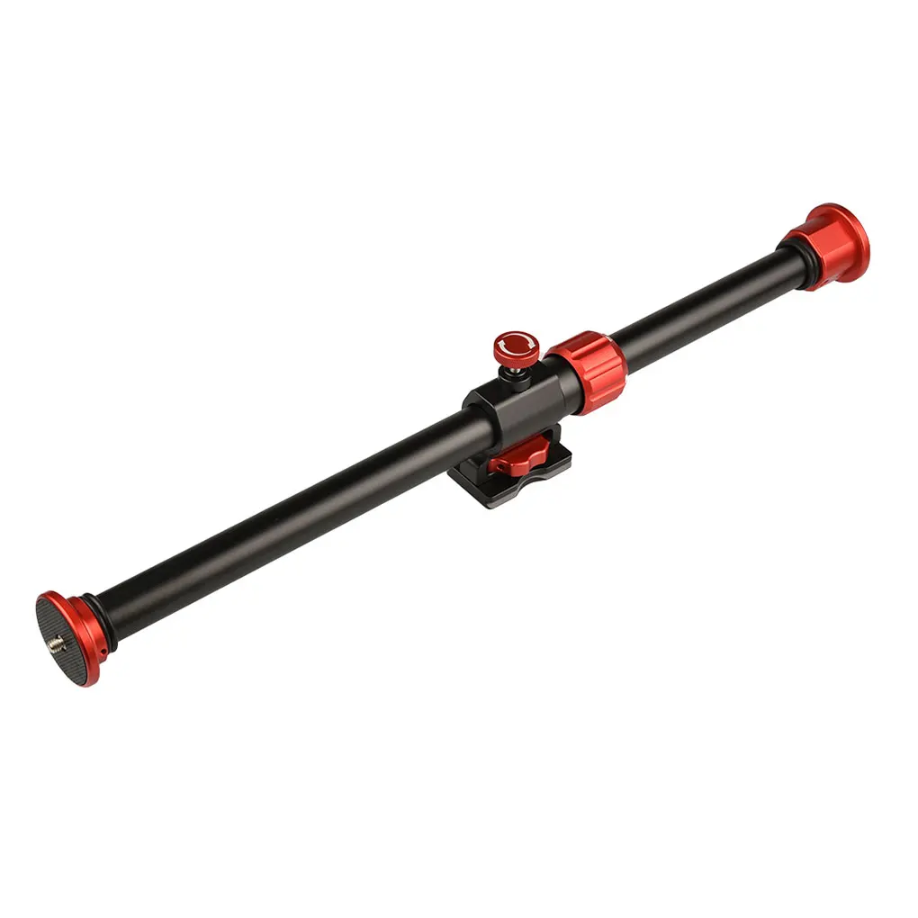 

Two-Mount Horizontal Bar Support Camera Tripod Multi-Angle Extendable Extension Steeve Bracket Studio Fixtures