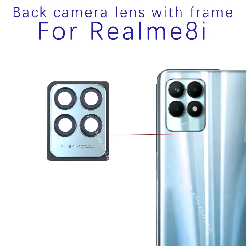 

For Realme 8i Original Rear Camera Lens Cover Replacement