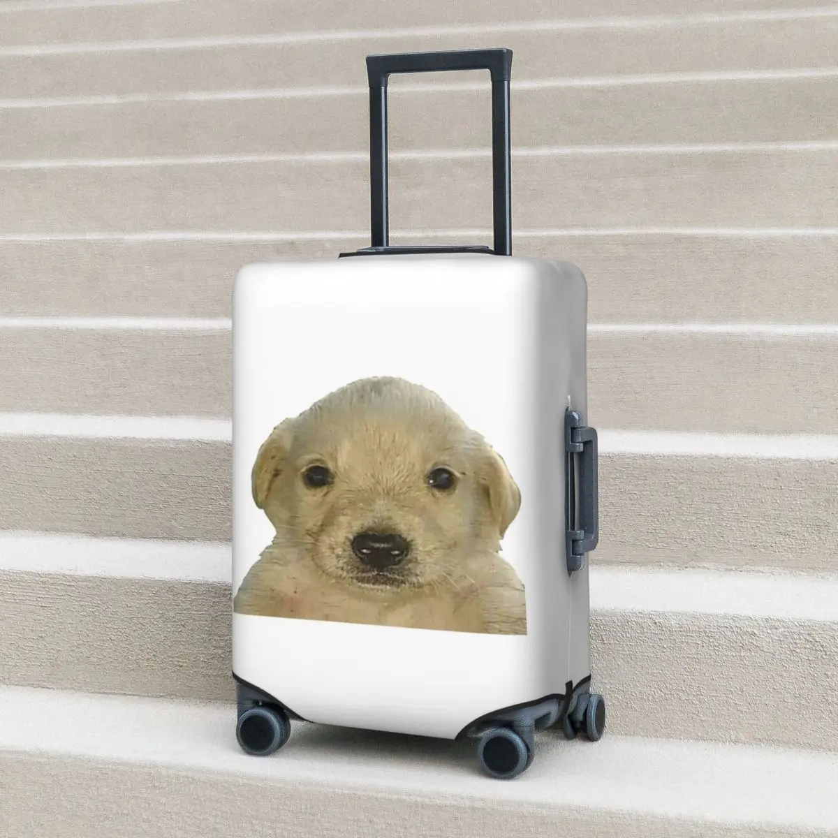 

Jotchua Meme Jotchua Dog Suitcase Cover Protection Elastic Travel Luggage Protector Covers for 18-32 Inch