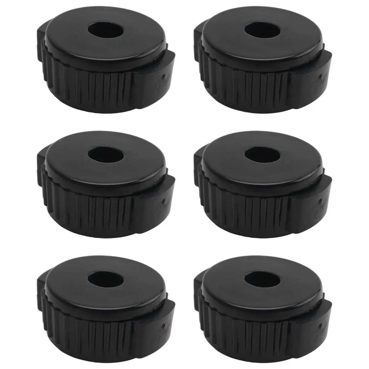ABXY 6 PCS Plastic Cymbal Nuts, Cymbal Nut for Percussion Drum Kit,Percussion Replacement Parts