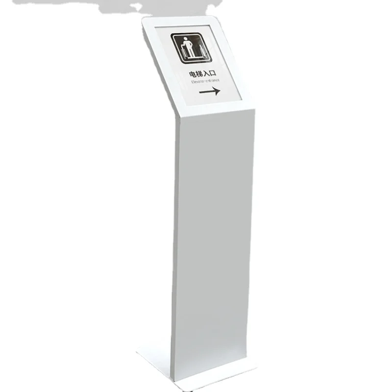 

Parameter card price explanation sign board A4 exhibition hall information display stand vertical water card display board