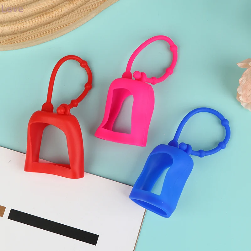 [L&P] Contenitore da viaggio portatile con custodia per bottiglia in silicone da 2 pezzi per bottiglia di profumo di sapone liquido