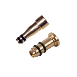 2pcs/Lot Reusable Brass Copper Nozzle Refill Butane Gas Adapters For Dunhill Dress/Rollagas & New Style Lighter Connector Head