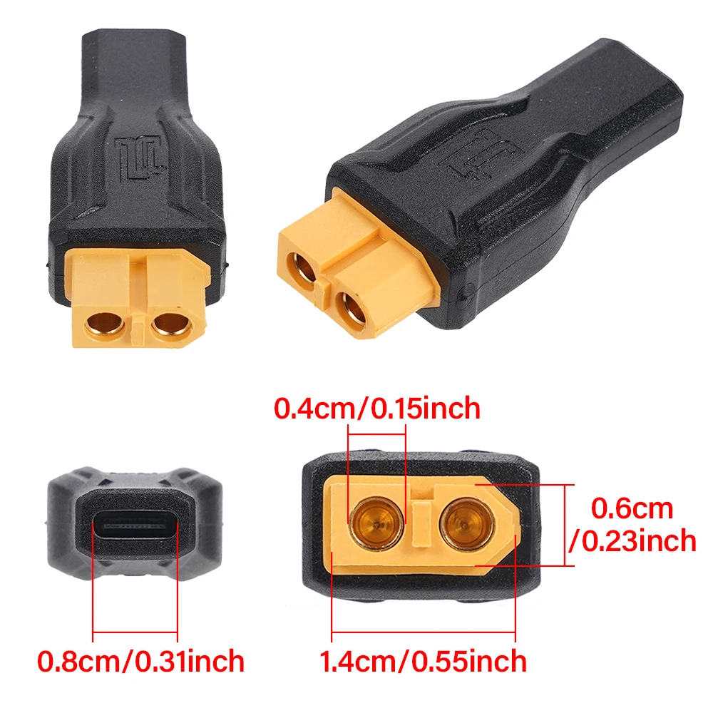 Рисунок 5 - Адаптер типа C к разъему XT60 XT002