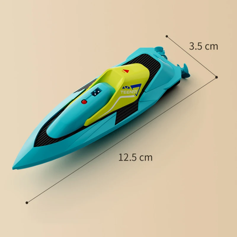 MINI lancha motora RC con detección de agua inteligente, barco de 2,4G de tamaño grande, reinicio de acrobacias, hélices duales, barco de Control remoto de largo alcance de carreras