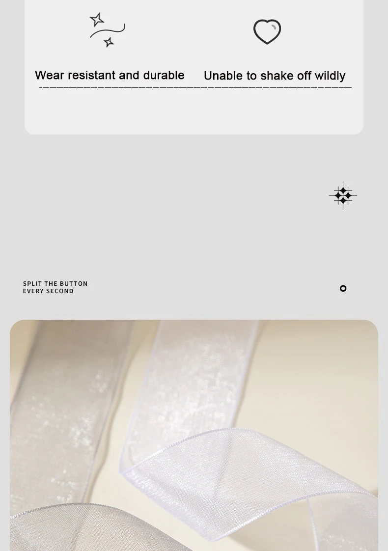 Flache Seiden-Schnürsenkel, Tüll-Gewebe, Schneefarbene Schnürsenkel für Sneaker, Ballettschnürsenkel, Chiffon-Garn-Schnürsenkel, Schuhzubehör, 2,5 cm Breite – Detail 3