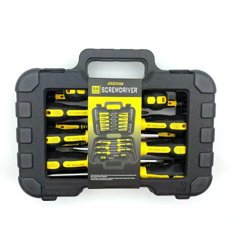 

58PCS IN 1 Hexagonal Wrench Screwdriver Bits Set With S2 Alloy Steel Extension Bit Adapter Kit Repair Tools with Storage Box