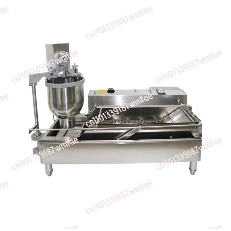 Multi-Function Automatic Donuts Fryer Machine Electric Heating Doughnut Machine Commercial Stainless Steel
