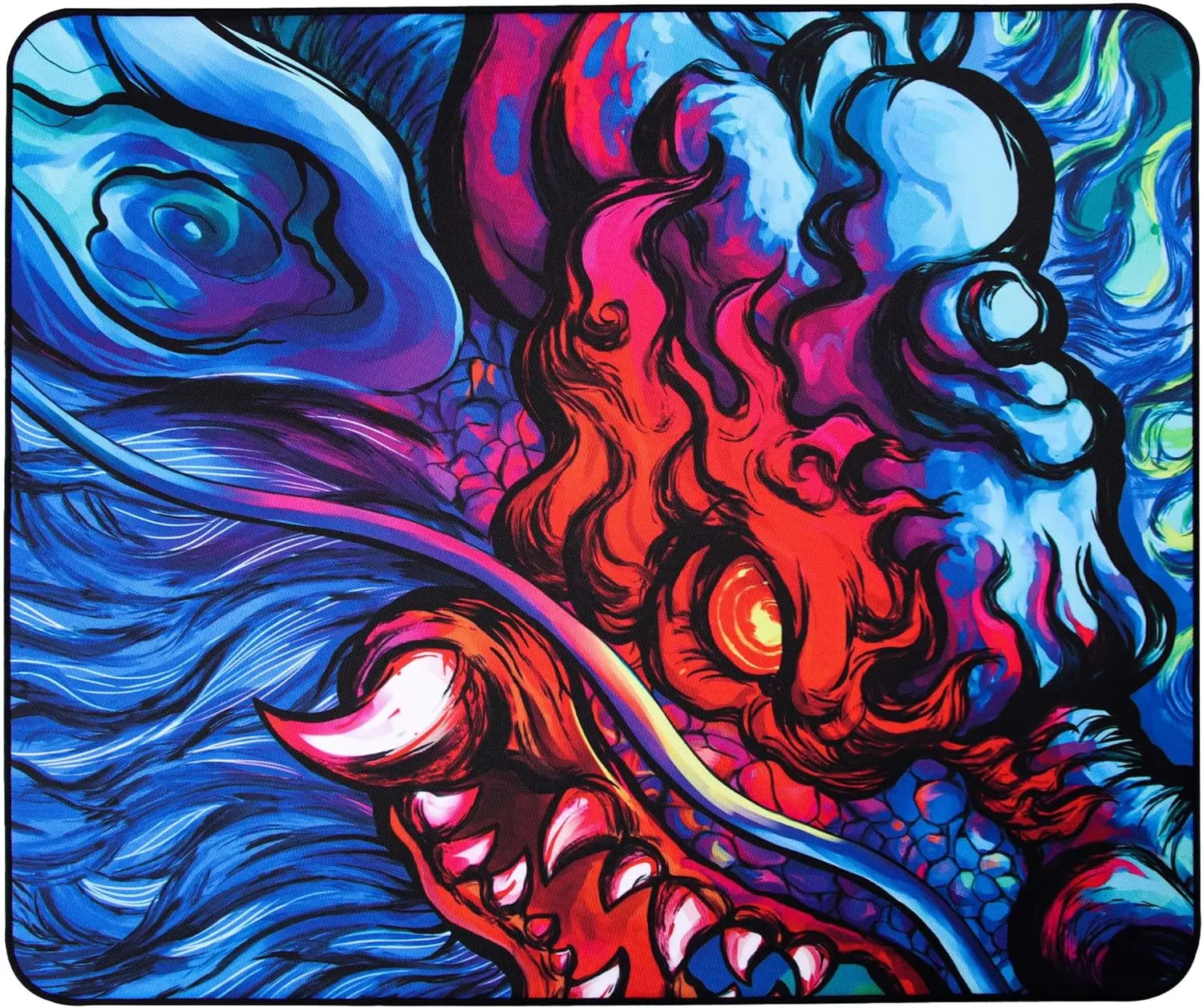 

Mouse PadsTiger Blaze Standard Size Anti-Slip Base Surface Stitched Edges Large Gaming Multi-Color Kirin Design high quality