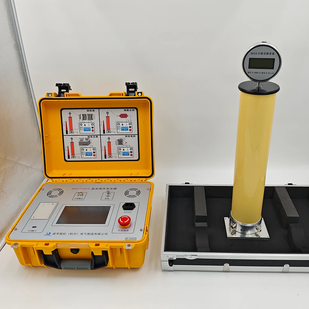 Elecgene DHVT Series 60kV Portable DC Hipot Tester Measures Leakage Current Fully Automatic Voltage One-button test