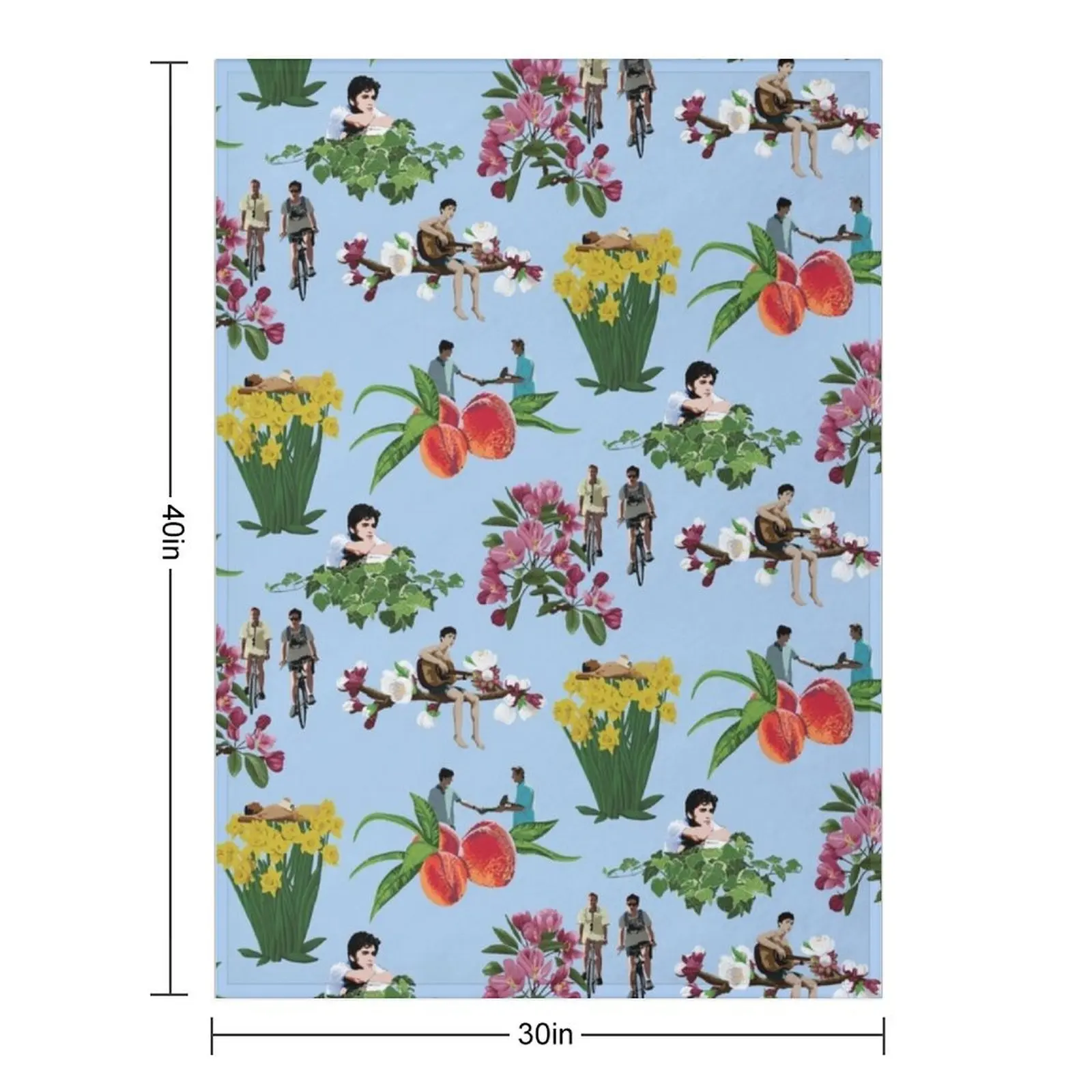 اتصل بي باسمك، بطانية رمي بنمط فاخرة وسميكة وثقيلة للأطفال