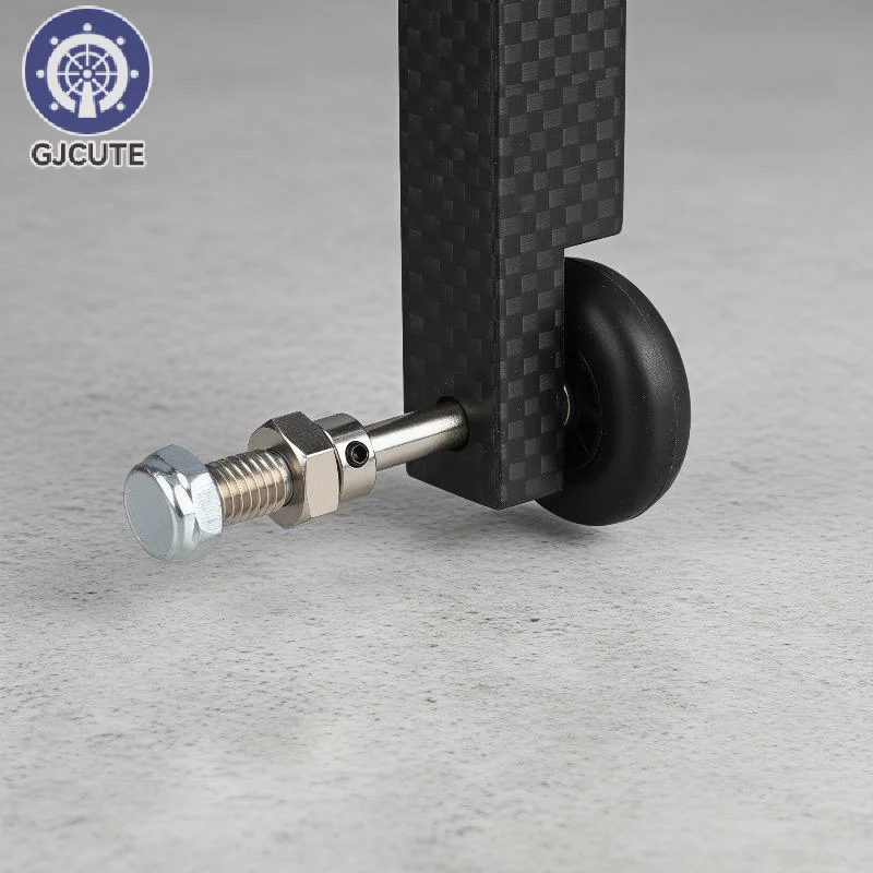 2 Pcs Wheel Axles Steel Shaft With Stop Nuts Dia 3/4/5/6MM Landing Gear Assembly M5/M6/M8 Thread Spares For RC Airplane Model