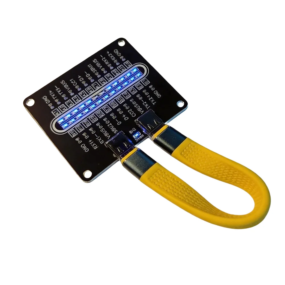 Type-C Data Cable Testing Module Type-C Data Cable Tester Short Circuit Detection Board For USB C Line Continuity Check Tool