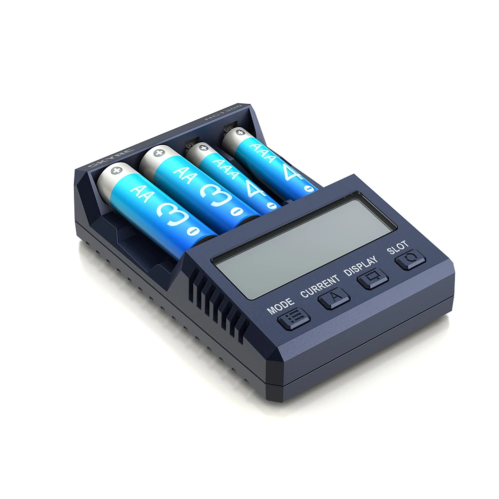 NC1500 5V/2.1A 4 Slots LCD AA/AAA Battery Charger Analyzer NiMH Batteries Charger Discharge Refresh
