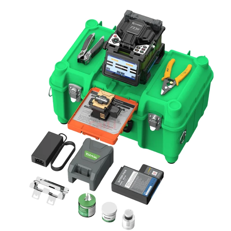 

Komshine FX-39 Fusion Splicer Fiber Optic Splicing Machine Fiber Optic Fusion Splicer Splicing Machine