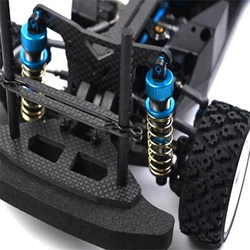 Reinforced Carbon Fiber Body Pillars Support Model Car Upgrade Accessories for Tamiya XV02 XV01 RC Car