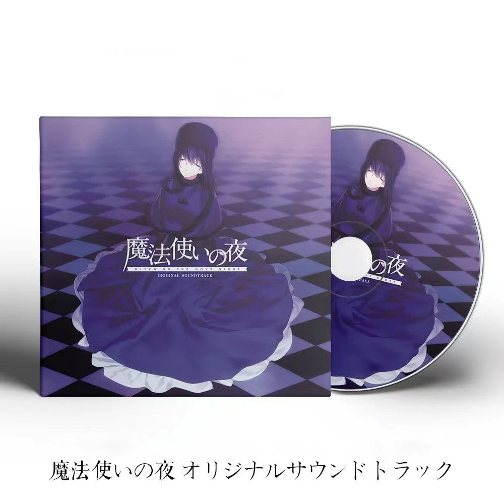 Game Mahoutsukai no Yoru Hideyuki Fukasawa Music CD Greatest Hits OST Album 3pcs Music Record Cosplay Walkman Soundtracks Box