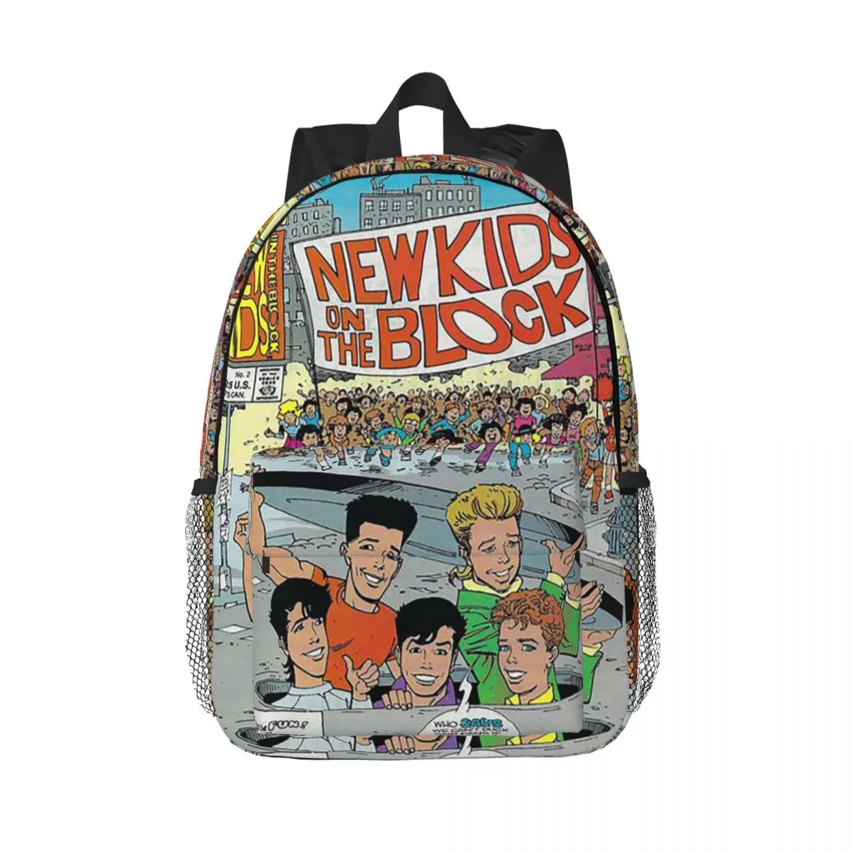 

The New Kids On The Block NKOTB Backpack Hot Sale Daypack Boys Girls BookBag Shoulder Bags for Men Women Children School Bag