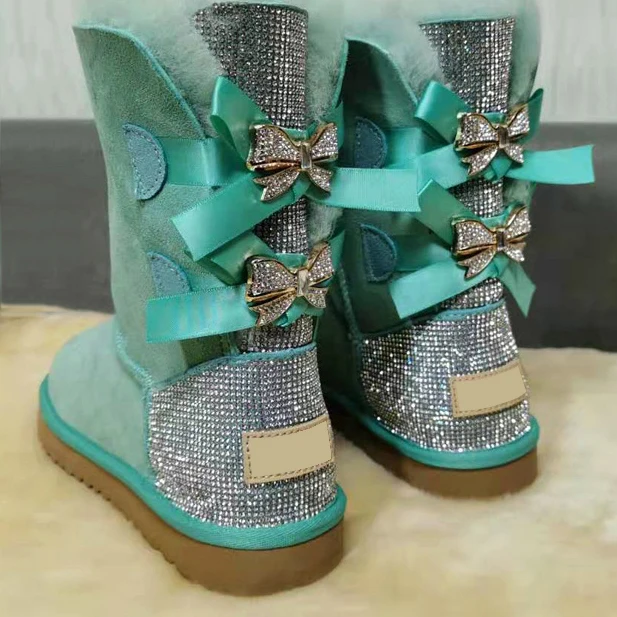 Fashionable High Quality With Box Winter Snow Boots Snow Boots Women Shoes 2024 Snow Boots