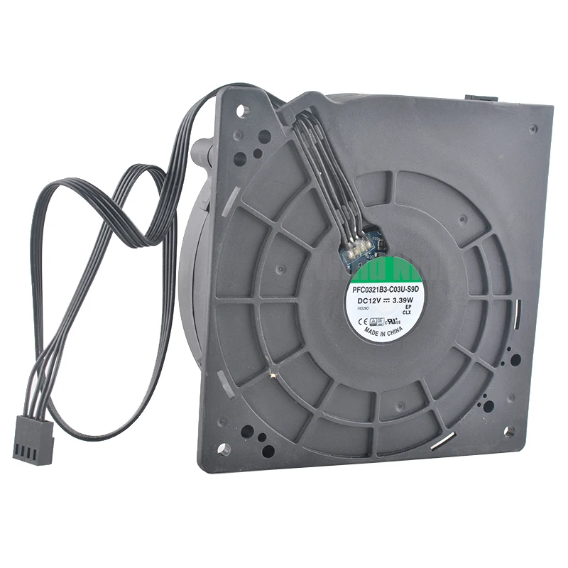 

PFC0321B3-C03U-S9D 12 см 120 мм вентилятор 120x120x32 мм DC12V 3,39 Вт 4-контактный центробежный вентилятор охлаждающий вентилятор для корпуса проектора ЦП