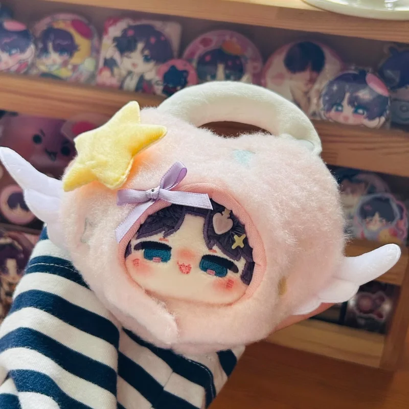10cm cotton doll angel arrival series Kawaii head cotton doll Nunu cp baby small fresh can be hung with original baby clothes