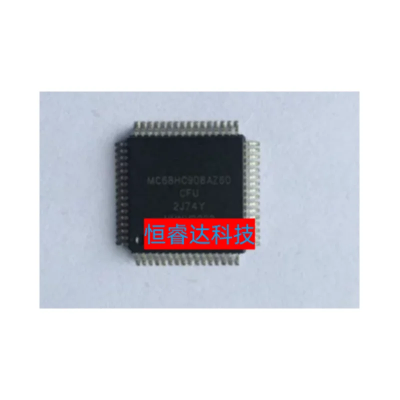 2pcs~10pcs/lot MC68HC908AZ60 MC68HC908AZ60CFU 2J74Y QFP-64 In Stock