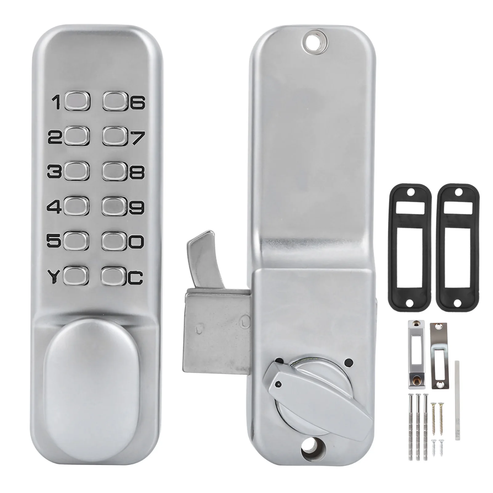 Cerradura de combinación mecán - Commercial Kitchen Swing Door reseña y precio