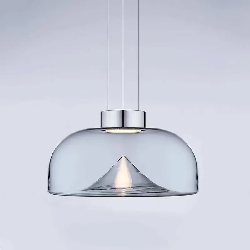 LED Iceberg Pendant Light Modern Minimalist Living Dining Room Home Decoration Lamp Designer Bar Counter Dining Table Chandelier