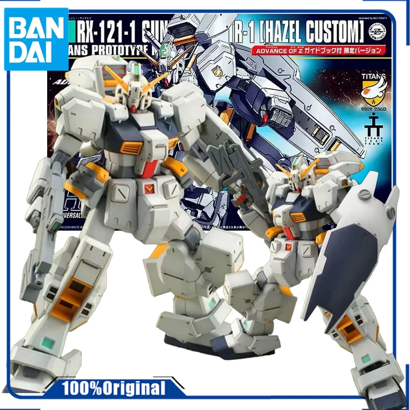 Bandai Genuine Original  HGUC RX-121-1GUNDAM TR-1 HAZEL CUSTOM     Action Figure Toys For Boys Girls Kids Christmas Gift