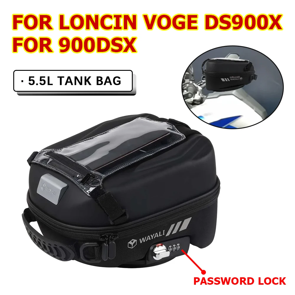 Motorcycle Accessories Tank Bag Luggage Backpack Navigation Phone Bag For Loncin VOGE DS900X DS 900 X DSX 900 900DSX 2023 2024