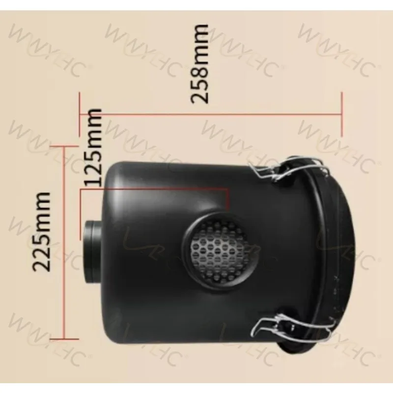 Suitable for 1 Set of BF002 BF004 High-pressure Vacuum Pump Filter Fan Pump Dust Belt Air Filter Dust Collector
