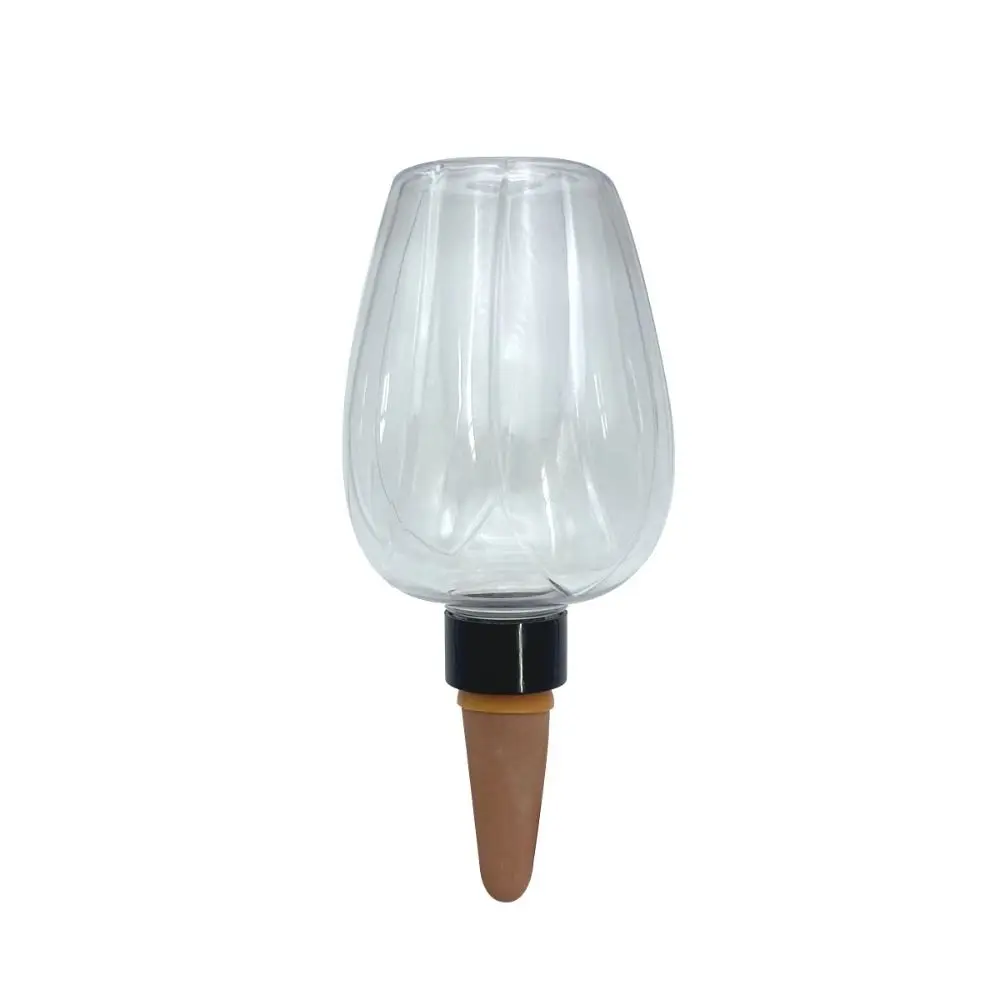 Rose Shape Self Watering Plant Waterer Slow Seepage Large Opening Plant Watering Spike Long Lasting Plastic Watering Bulb